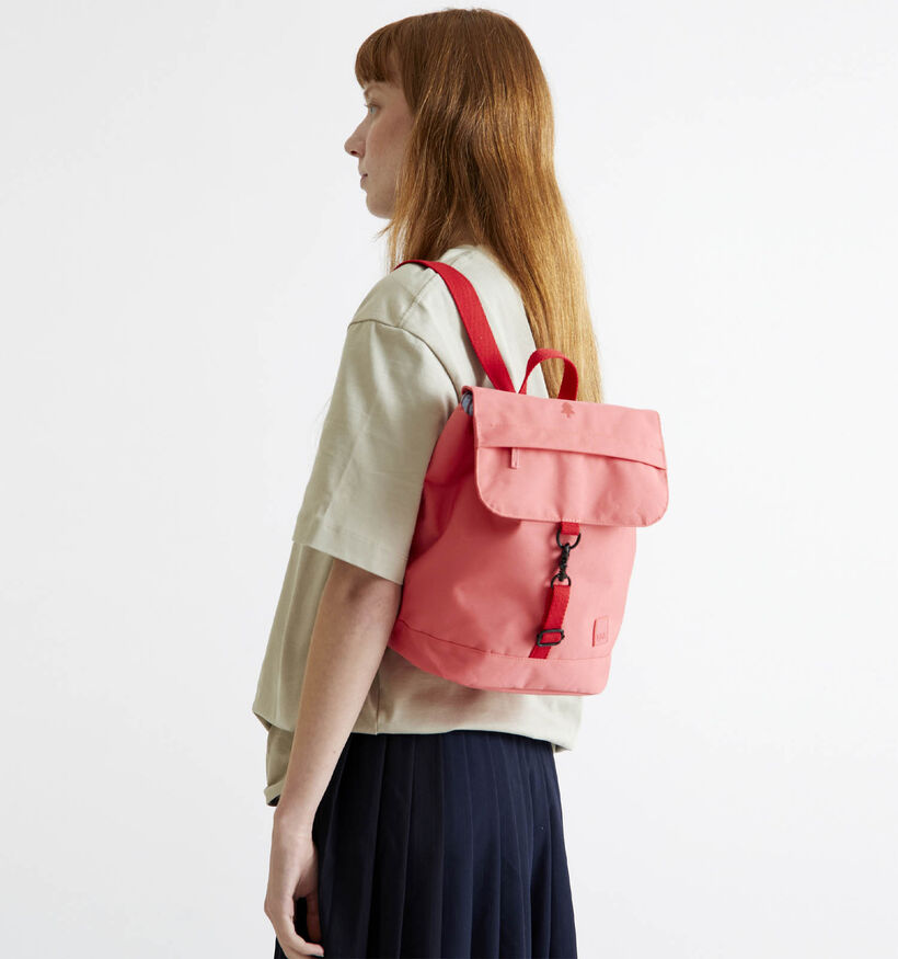 Lefrik Scout Mini Stipes Rode Rugzak voor dames, meisjes, heren, jongens (341610)