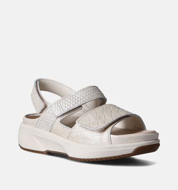 Xsensible Stretchwalker Sandalen Zwart/Beige