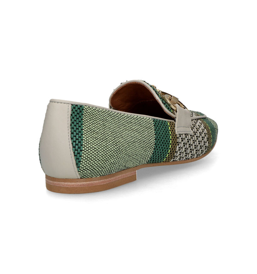 Jhay Groene Loafers voor dames (325531)