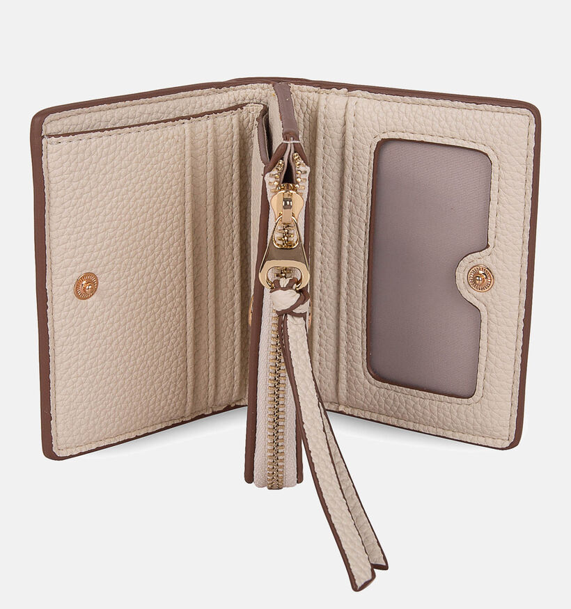 Laurent David Porte-monnaie en Ecru pour femmes (374056)