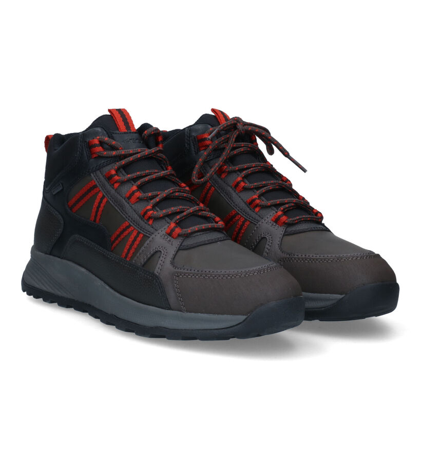 Geox Terrestre Chaussures de randonnée en Maron en simili cuir (313678)