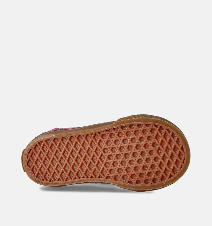 Vans Old Skool Baskets pour bébé en Rose pour filles (361458)