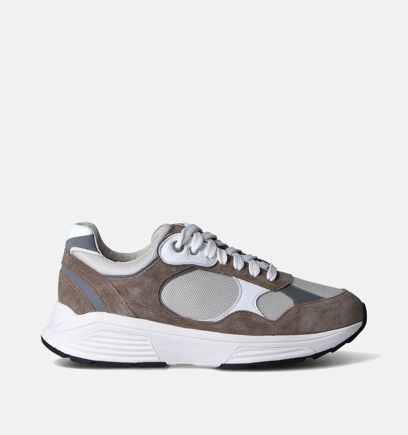 Xsensible Helix Men Chaussures à lacets en Taupe pour hommes (356533) - pour semelles orthopédiques