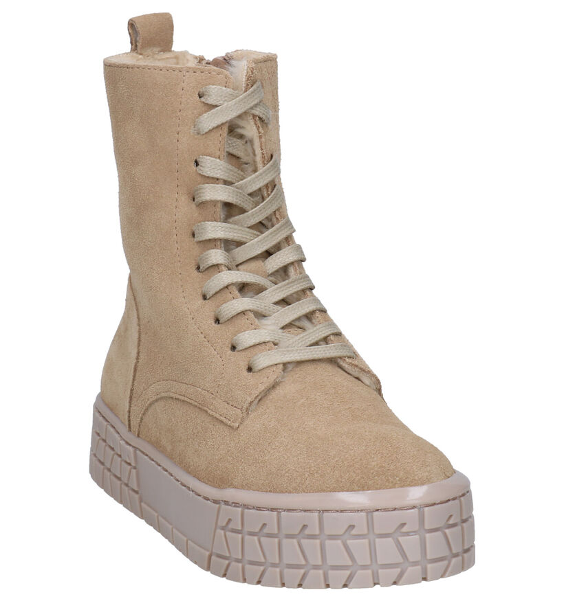 Hip Beige Bottines in daim (296847)