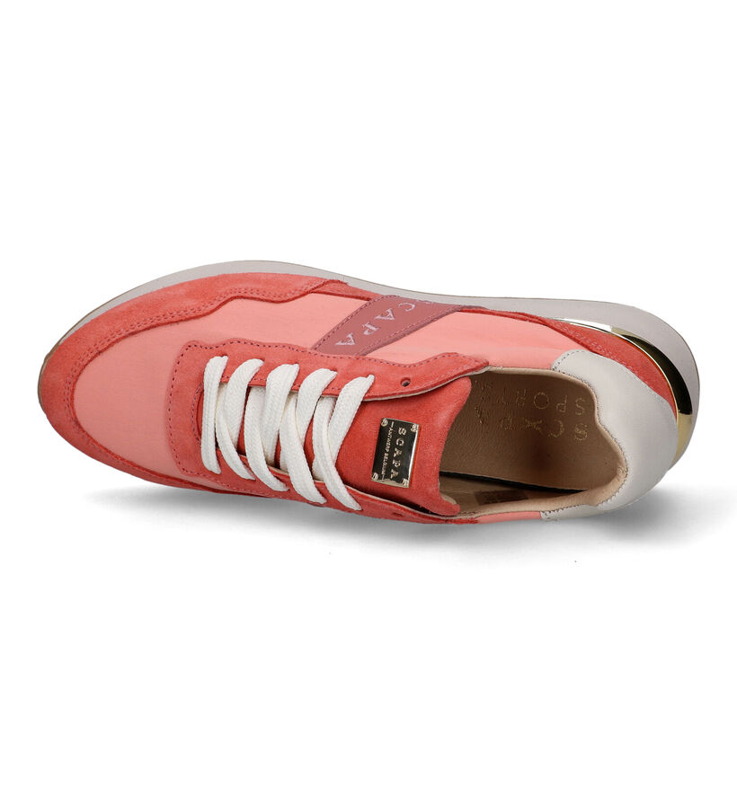 Scapa Baskets casual en Orange pour femmes (323765) - pour semelles orthopédiques