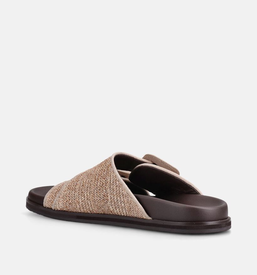 Regarde le Ciel Malva Nu-pieds casual en Beige pour femmes (372986)