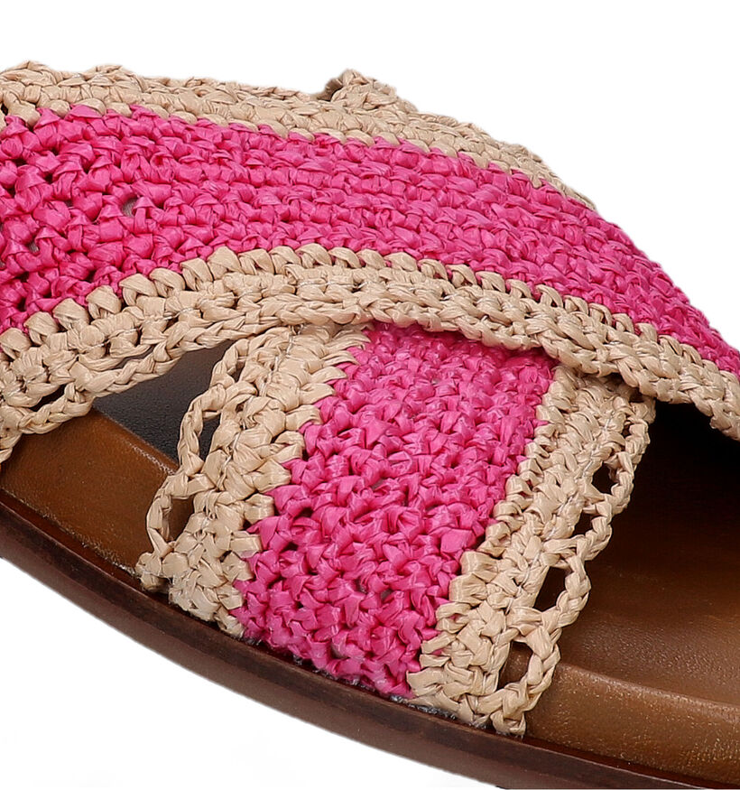 Inuovo Nu-pieds en Fuchsia pour femmes (325196)