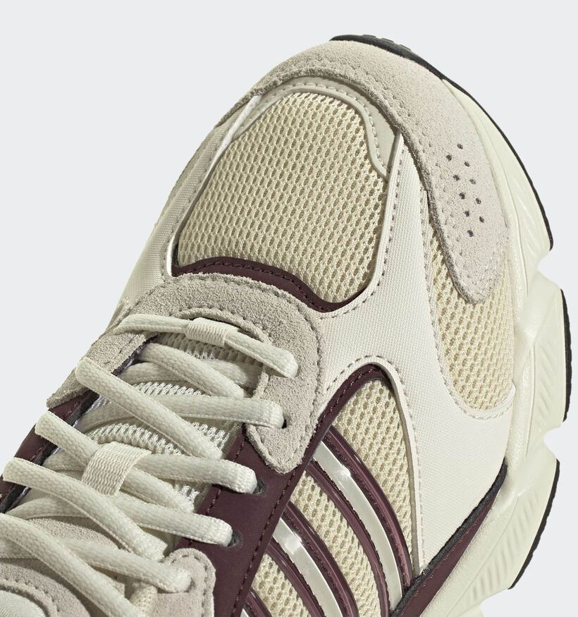 adidas CRAZYCHAOS 2000 Beige/Bordeaux Sneakers voor dames (359437) - geschikt voor steunzolen