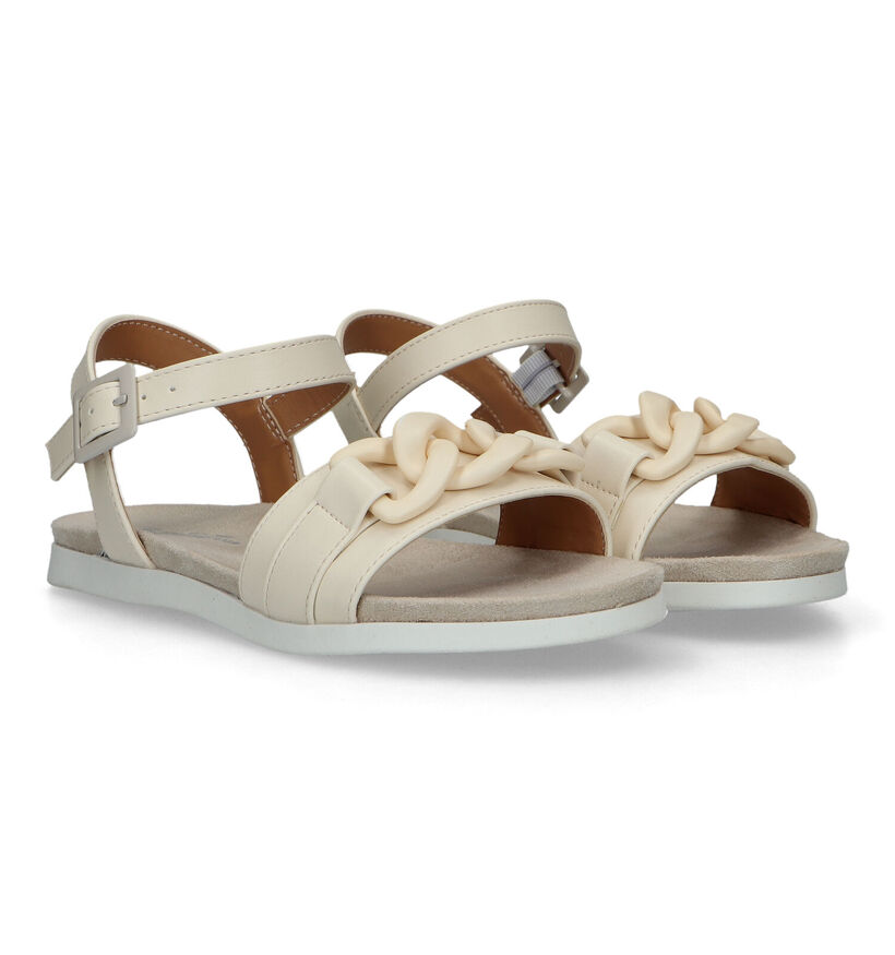 SJ Ecru Sandalen voor meisjes (324462)