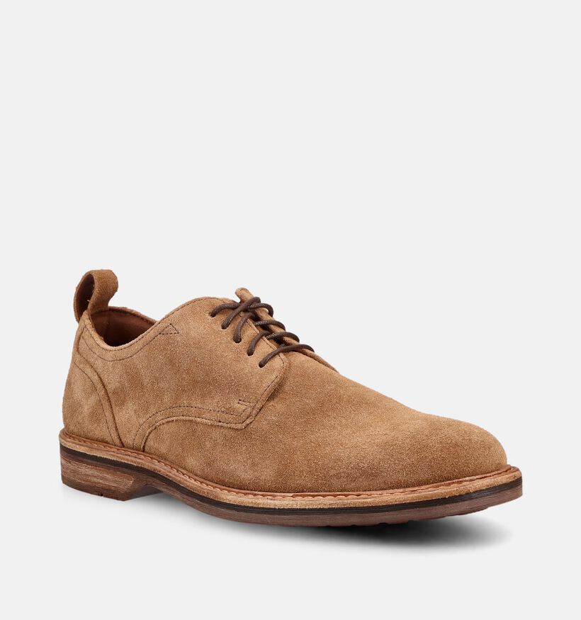 Clarks Aldwin Lace Bruine Geklede Veterschoenen voor heren (370688)
