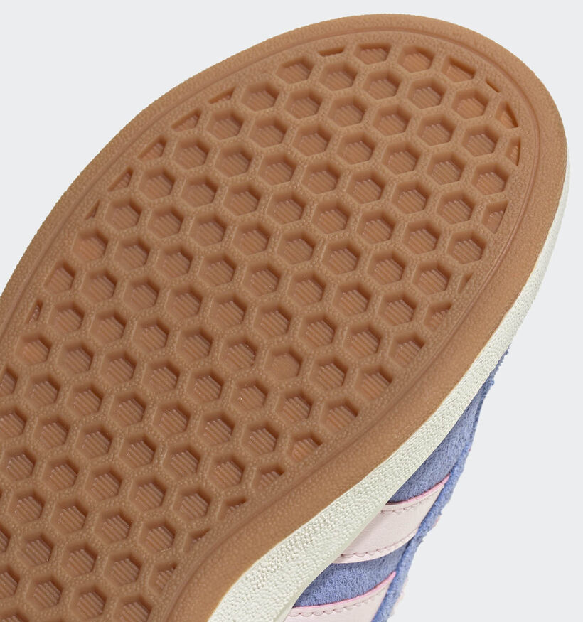 adidas Grand Court 00s Baskets en Bleu/Rose pour filles (365406) - pour semelles orthopédiques