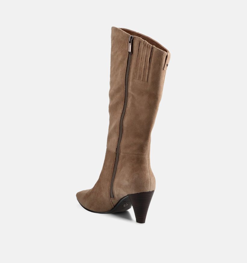 Tamaris Lichtbruine Knielaarzen voor dames (365041)