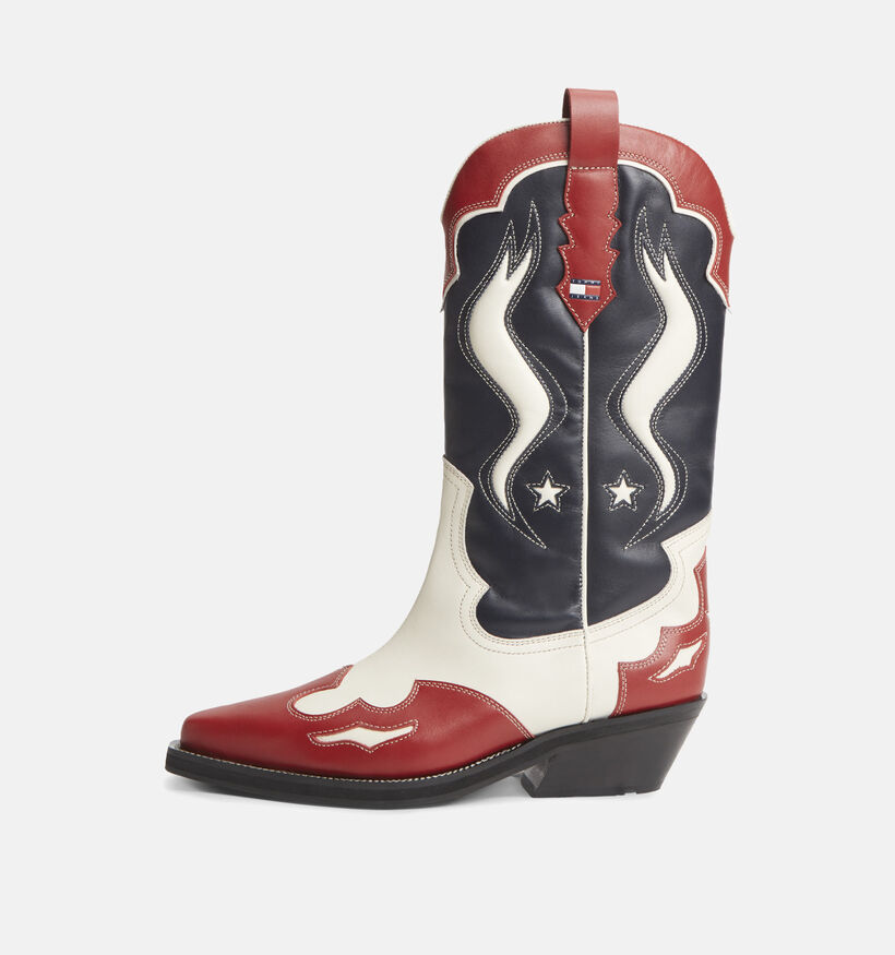Tommy Hilfiger Archive Cowboy Boots Rood/Multi Laarzen voor dames (374893)