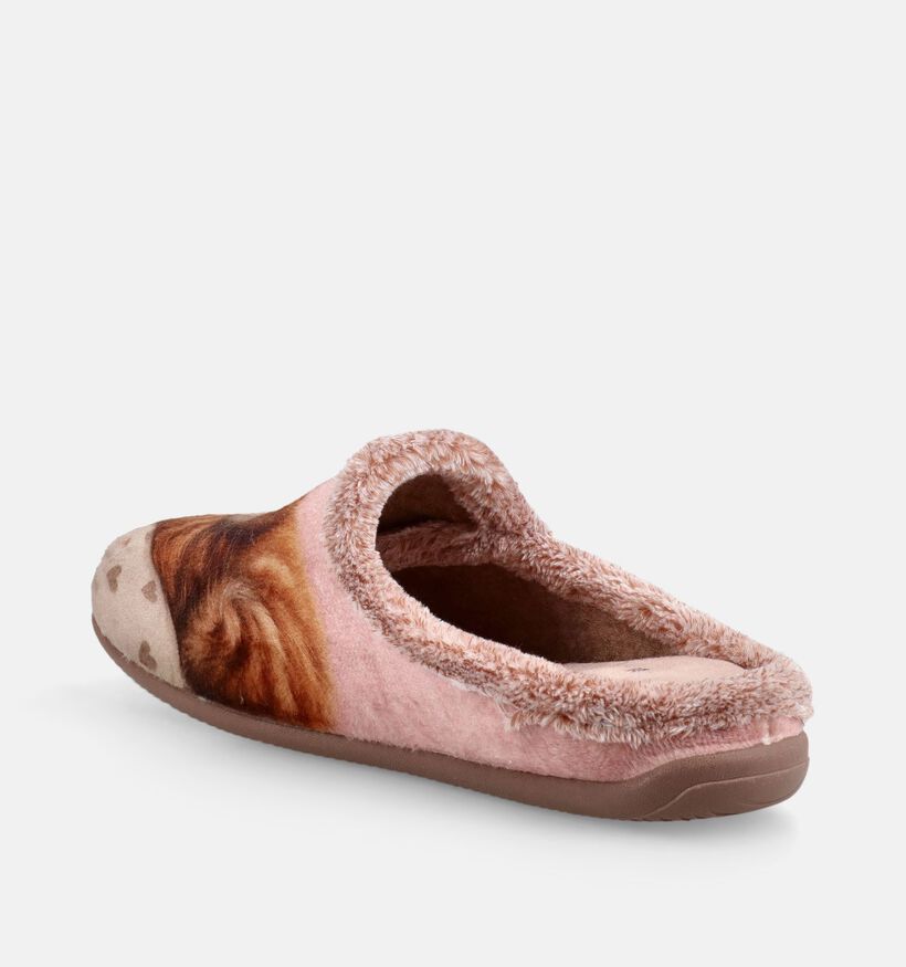 Milo & Mila Cats Lichtroze/Beige Pantoffels voor meisjes (381134)