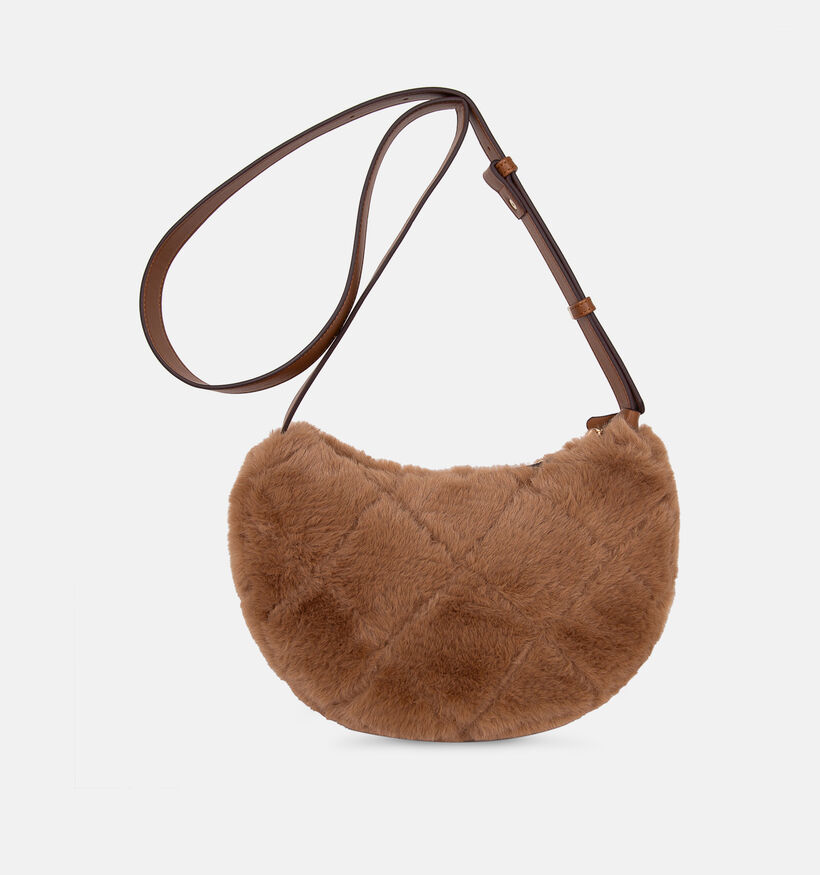 Laurent David Sac port&eacute; crois&eacute; en Marron pour femmes (381491)