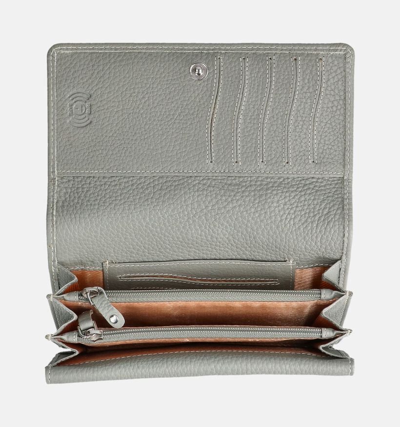 Crinkles Grijze Portemonnee voor dames (373813)