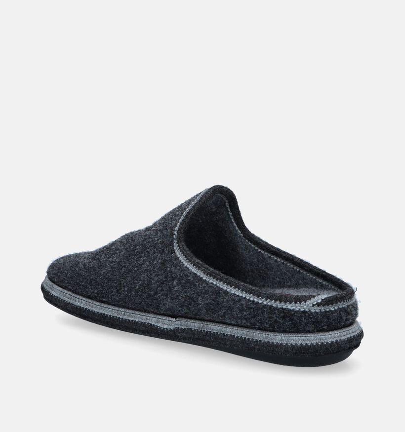 Scapa Grijze Pantoffels voor steunzolen voor heren (347759) - geschikt voor steunzolen