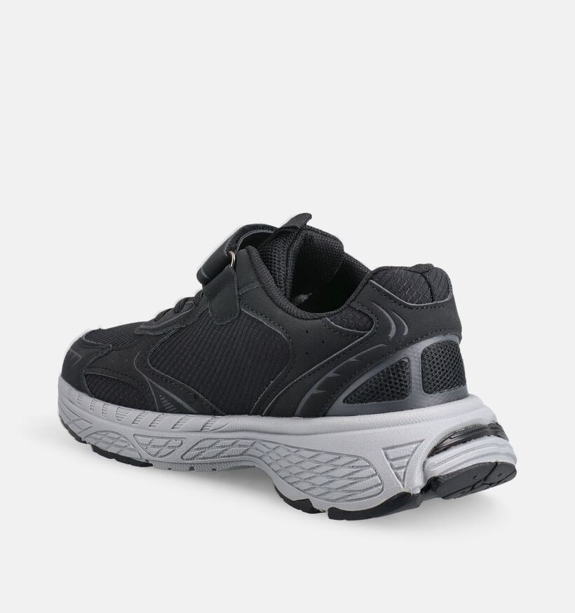 Milo & Mila Baskets basses en Noir pour filles, gar&ccedil;ons (379226) - pour semelles orthop&eacute;diques