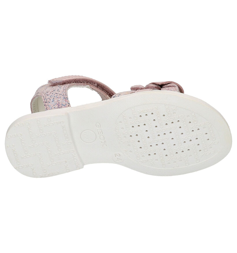 Geox Sandales en Rose en cuir (267450)