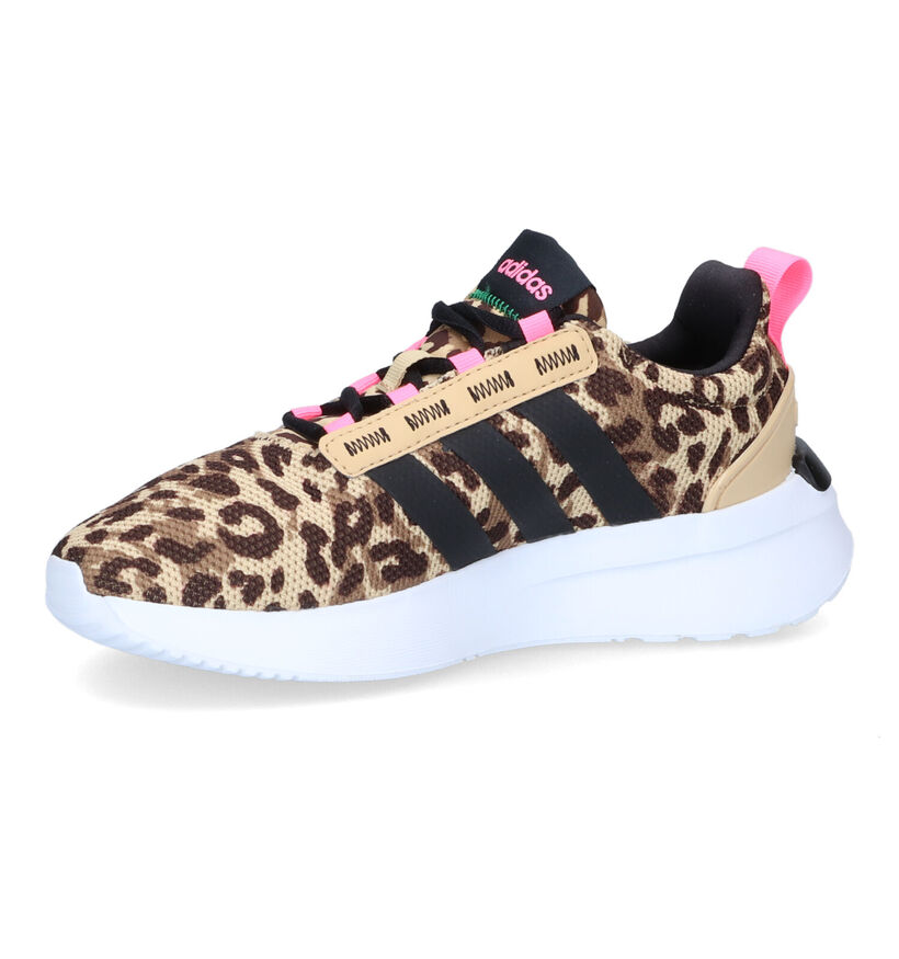 adidas Racer TR21 K Baskets en Brun pour filles (311302)