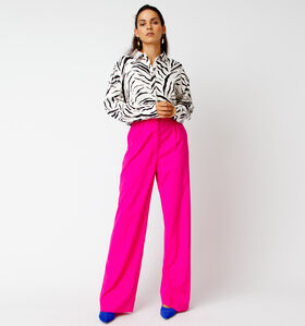 Mexx Pantalon Large en Fuchsia (319621)