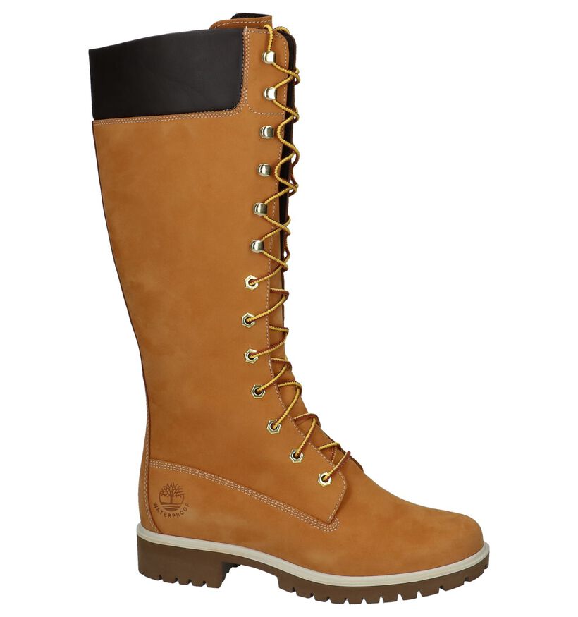 Timberland Premium 14" Waterproof Naturel Lange Laarzen in nubuck (222517)