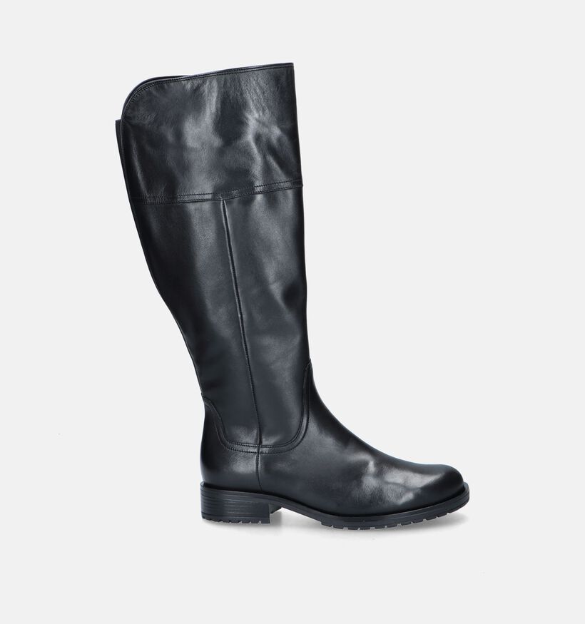 Gabor OptiFit Bottes avec tige large en Noir pour femmes (347059) - pour semelles orthopédiques