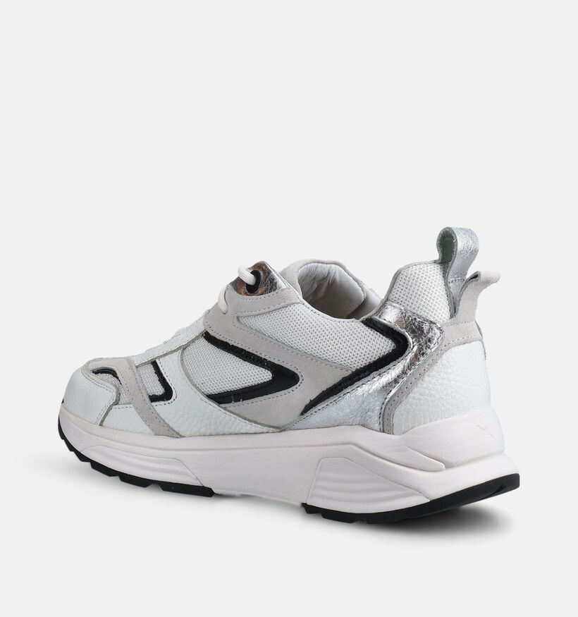 Xsensible Stretchwalker Brooklyn Witte Sneakers voor Steunzolen voor dames (373031) - geschikt voor steunzolen