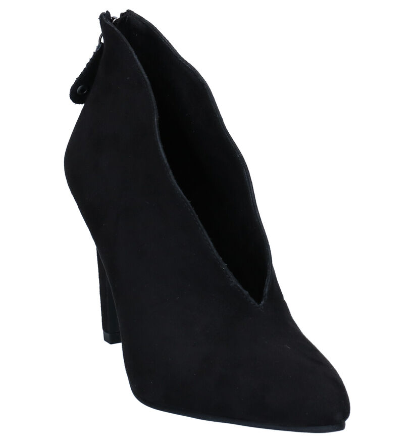 Marco Tozzi Zwarte Enkelpumps in stof (280547)