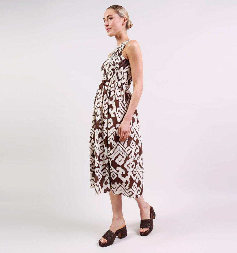 JDY Diego Robe mi-longue en Marron pour femmes (373899)