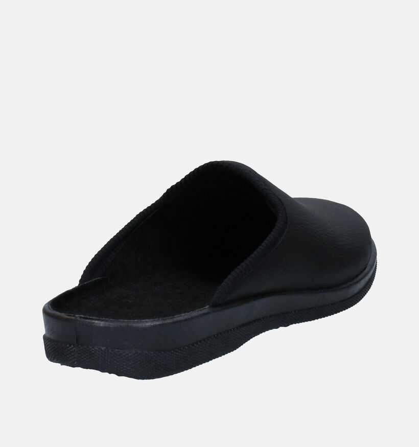 Slippers Comfort Pantoufles ouvertes en Noir pour hommes (143258)