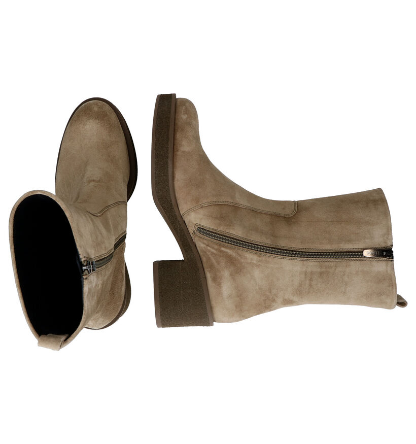 Zinda Bottes courtes en Vert kaki pour femmes (298906)