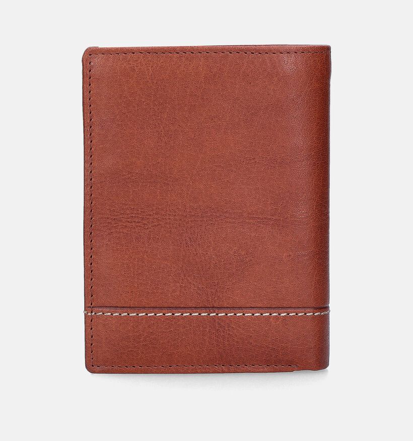 Maverick Portefeuille en Cognac pour hommes (358825)