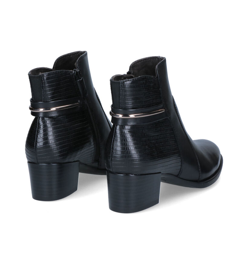 Tamaris Touch It Bottillons en Noir en cuir (315442)