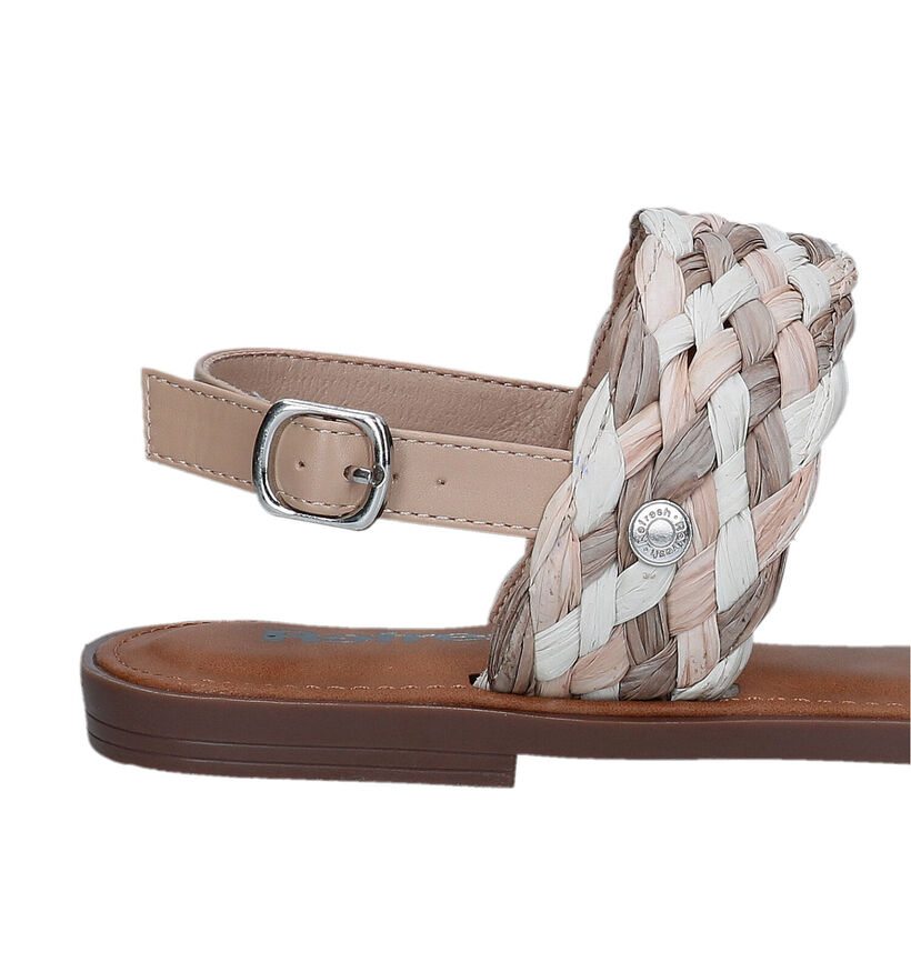 Xti Beige Gevlochten Sandalen voor dames (334697)