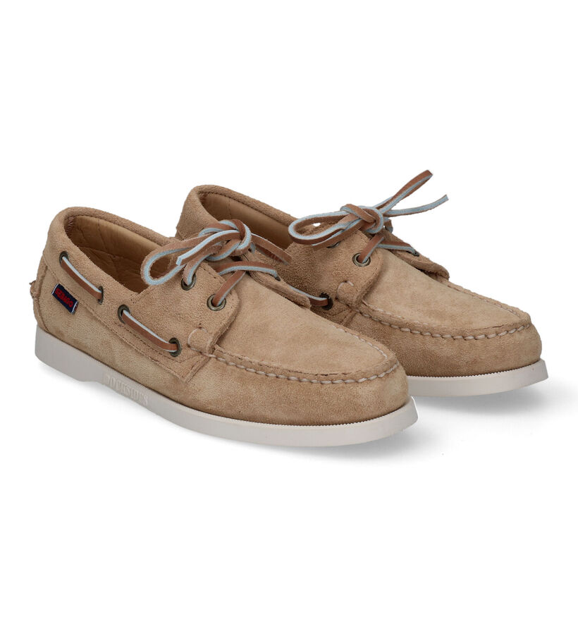 Sebago Dockside Beige Bootschoenen voor dames (324096)