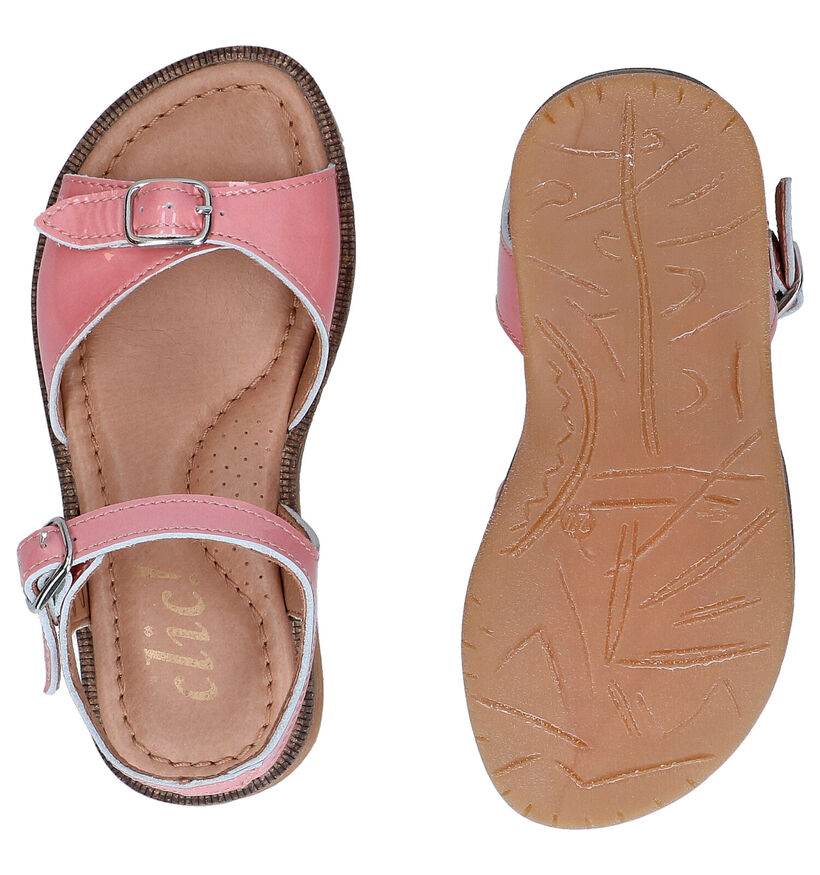 Clic! Roze Sandalen in lak (289873)