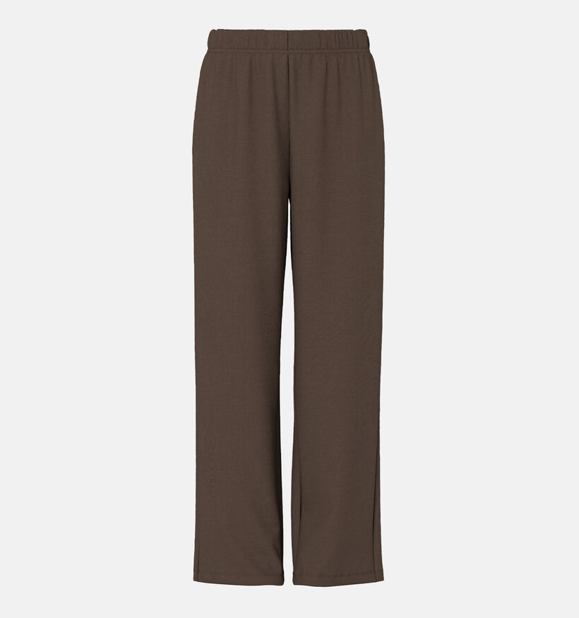Pieces Chilli Pantalon de jogging en Marron pour femmes (361138)