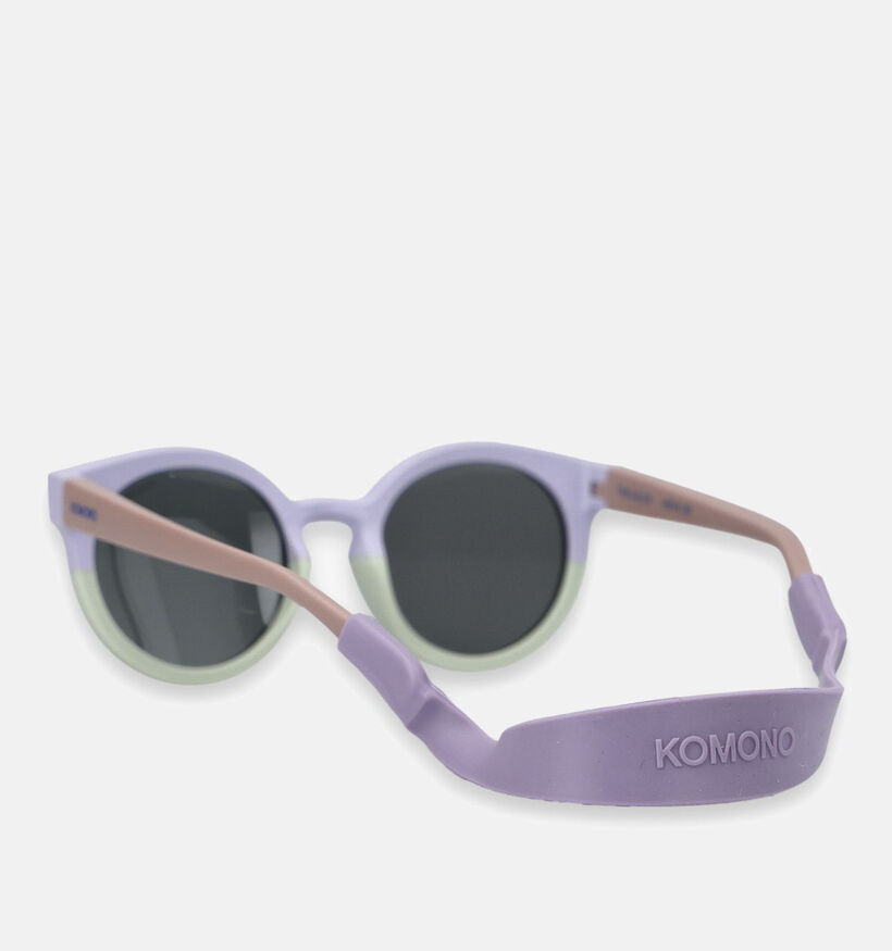 Komono Lulu S Candy Triplets Paarse/Groene Kinderzonnebril voor meisjes (371561)