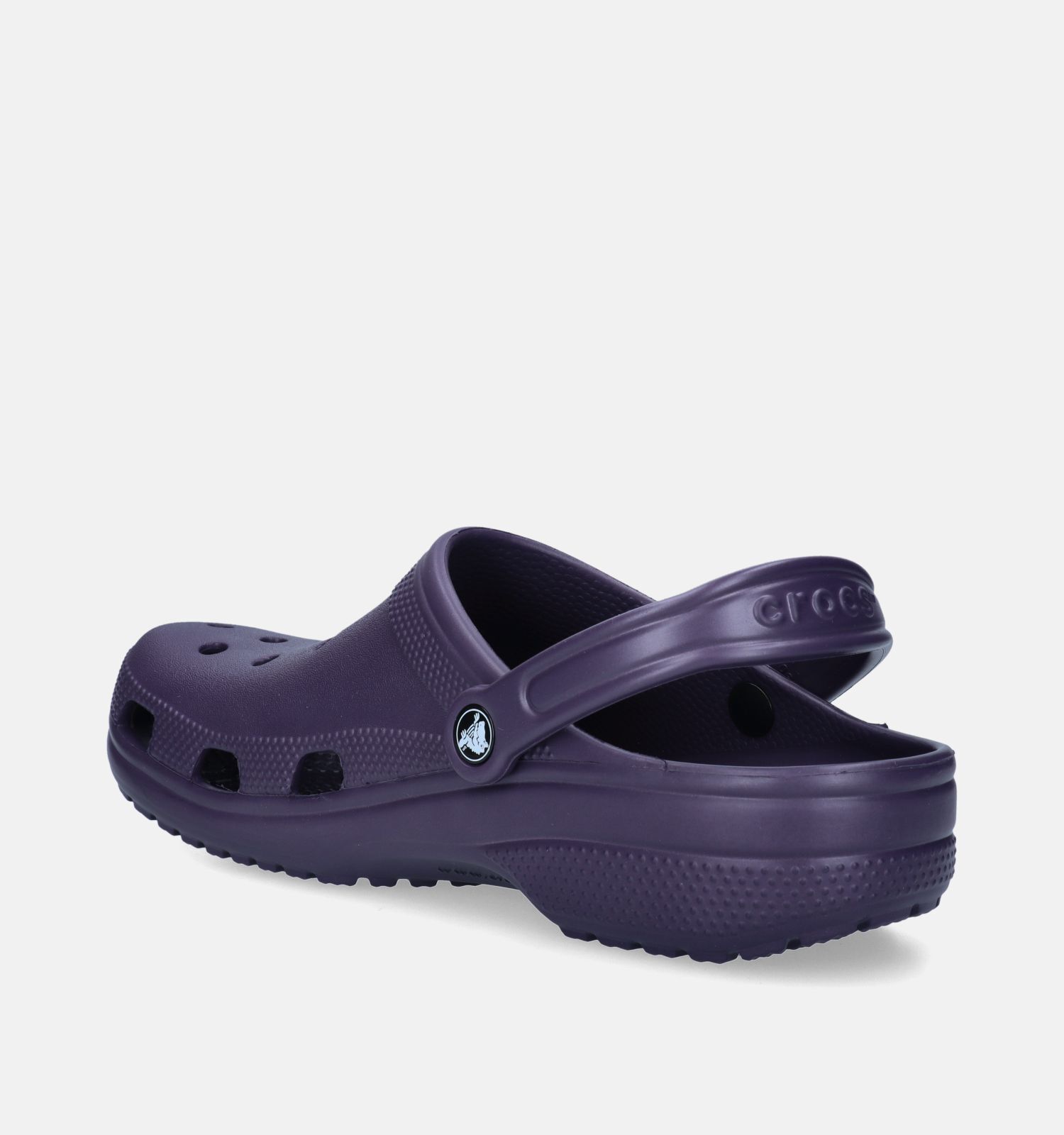 Paarse slippers store