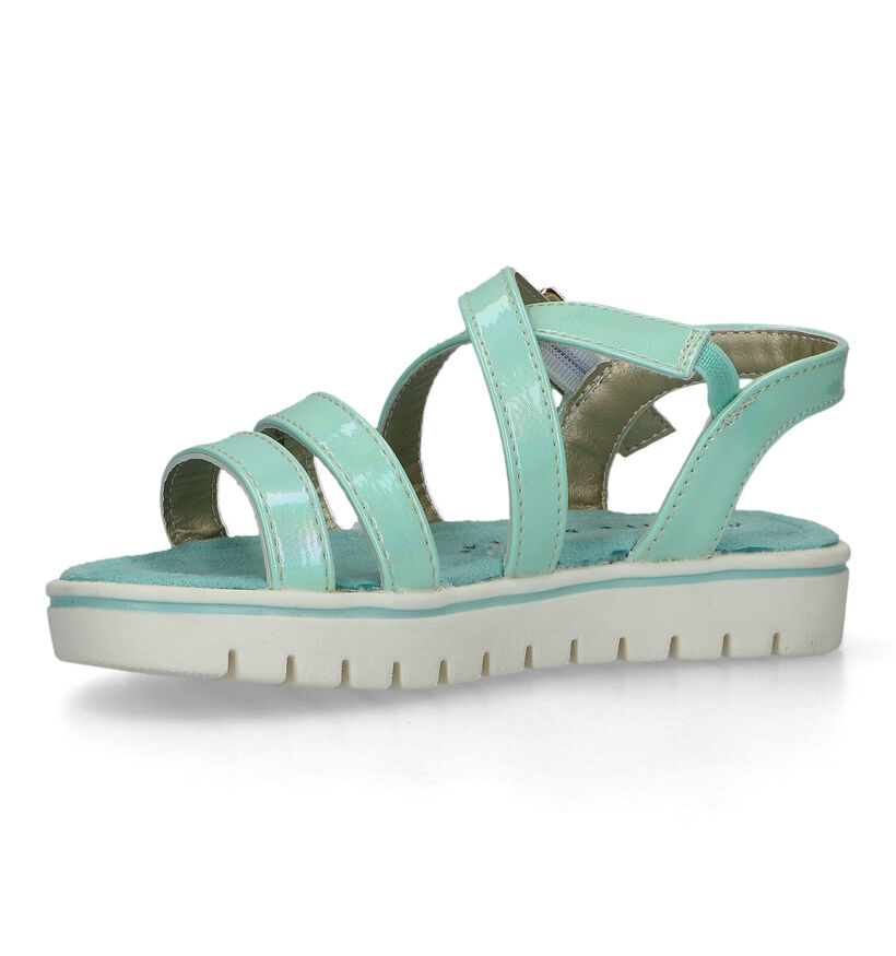 Milo & Mila Turquoise Sandalen voor meisjes (324473)