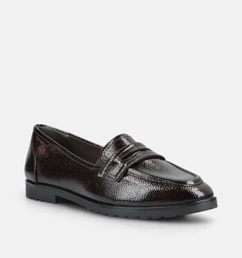 Tamaris Chaussures plates Noir/Marron