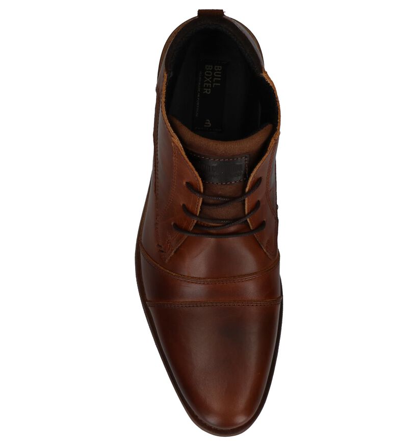 Bullboxer Chaussures hautes en Cognac en cuir (232163)