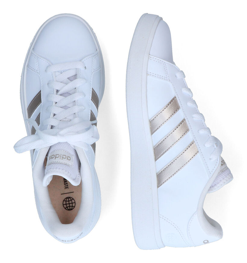 adidas Grand Court Base 2.0 Baskets en Blanc pour femmes (350230)