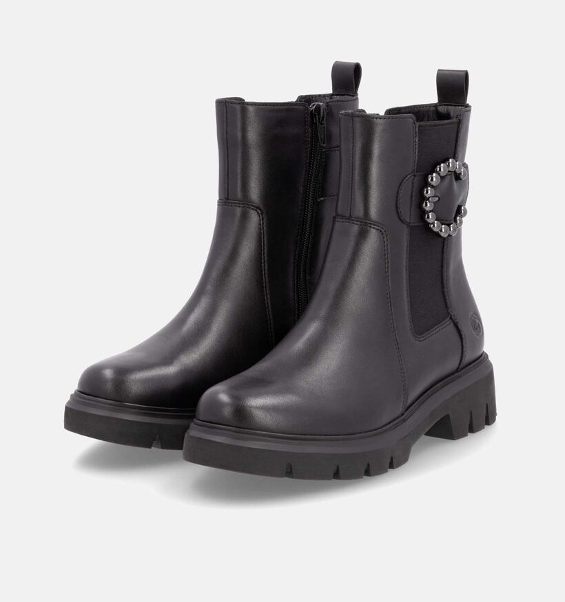 Remonte Bottines motardes en Noir pour femmes (347253)