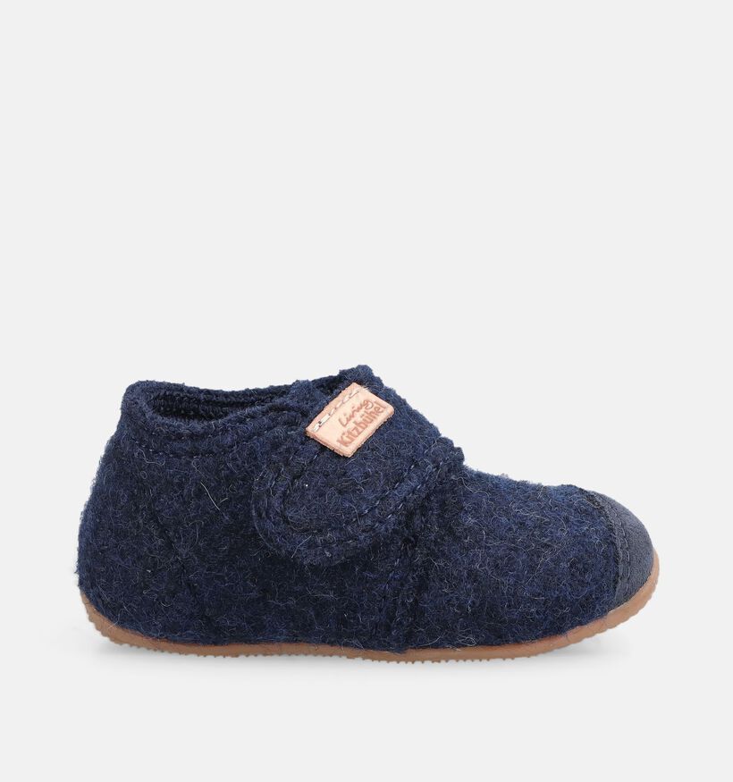 Living Kitzb&uuml;hel Pantoufles en Bleu fonc&eacute; pour gar&ccedil;ons (381170)