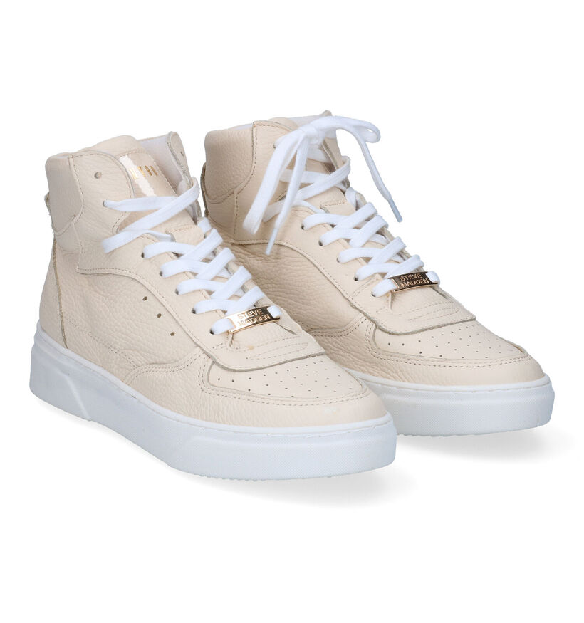 Steve Madden Danoi Beige Sneakers voor dames (305320) - geschikt voor steunzolen