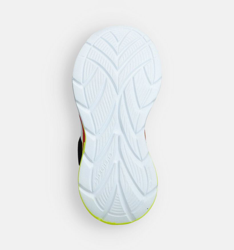 Skechers Flex Glow Ultra Baskets basses en Rouge pour filles, gar&ccedil;ons (367531) - pour semelles orthop&eacute;diques