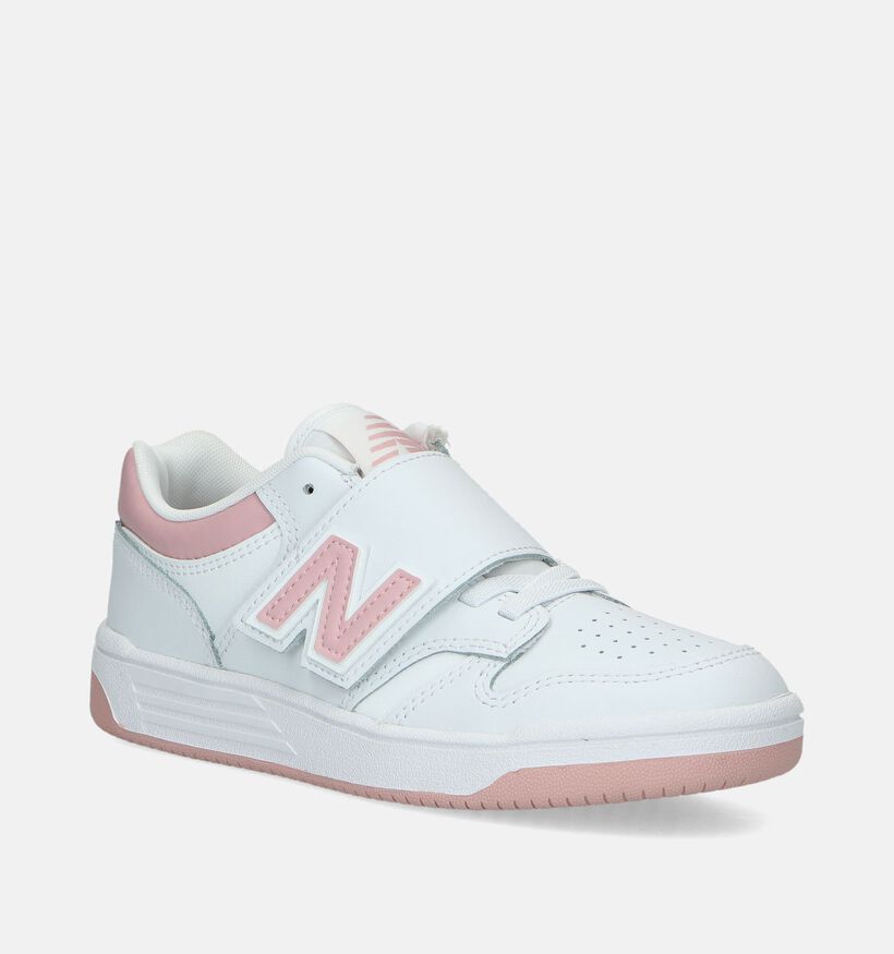 New Balance PHB 480 Witte Sneakers voor meisjes (334644) - geschikt voor steunzolen
