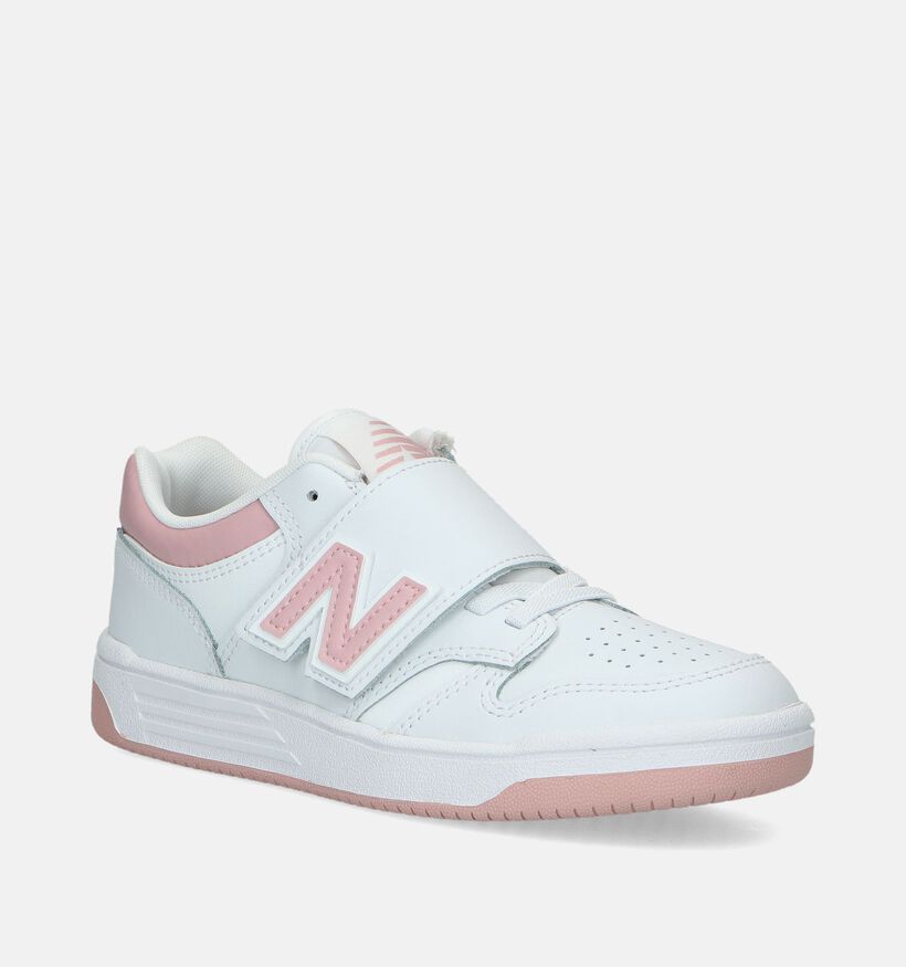 New Balance PHB 480 Baskets en Blanc pour filles (334644) - pour semelles orthopédiques